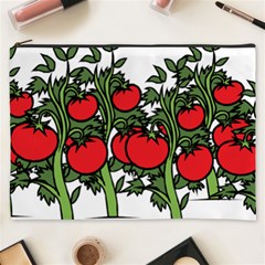 Tomato Garden Vine Plants Red Cosmetic Bag (xxxl)