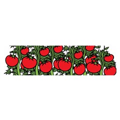 Tomato Garden Vine Plants Red Satin Scarf (oblong)