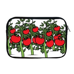 Tomato Garden Vine Plants Red Apple Macbook Pro 17  Zipper Case by HermanTelo