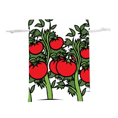 Tomato Garden Vine Plants Red Lightweight Drawstring Pouch (s)