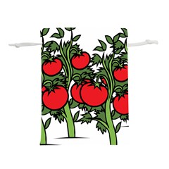 Tomato Garden Vine Plants Red Lightweight Drawstring Pouch (l) by HermanTelo