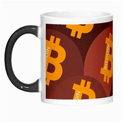 Cryptocurrency Bitcoin Digital Morph Mugs by HermanTelo