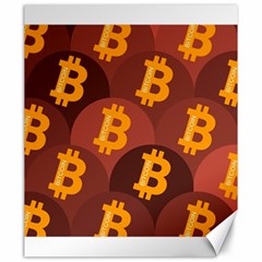 Cryptocurrency Bitcoin Digital Canvas 20  X 24 