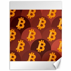 Cryptocurrency Bitcoin Digital Canvas 36  X 48  by HermanTelo