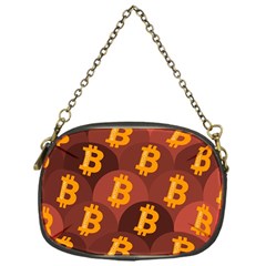 Cryptocurrency Bitcoin Digital Chain Purse (one Side)