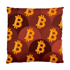 Cryptocurrency Bitcoin Digital Standard Cushion Case (one Side)