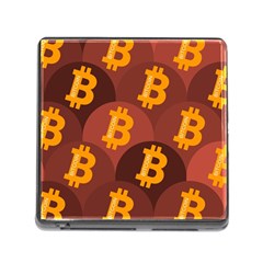 Cryptocurrency Bitcoin Digital Memory Card Reader (square 5 Slot) by HermanTelo