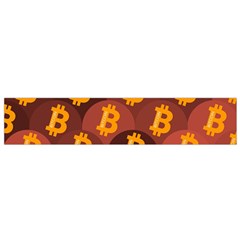 Cryptocurrency Bitcoin Digital Small Flano Scarf