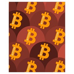 Cryptocurrency Bitcoin Digital Drawstring Bag (small) by HermanTelo