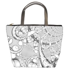 Illustrations Entwine Fractals Bucket Bag