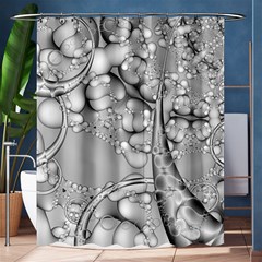 Illustrations Entwine Fractals Shower Curtain 60  X 72  (medium) 