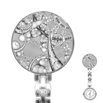 Illustrations Entwine Fractals Stainless Steel Nurses Watch Front