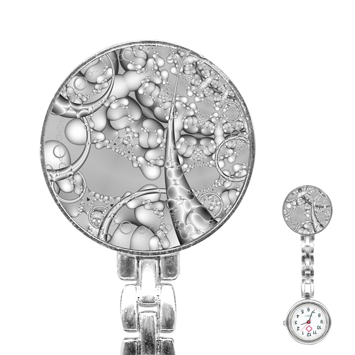 Illustrations Entwine Fractals Stainless Steel Nurses Watch