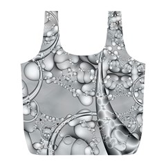 Illustrations Entwine Fractals Full Print Recycle Bag (l)