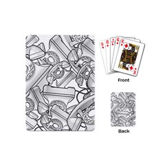 Phone Communication Technology Playing Cards Single Design (mini)