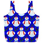 Seamless Snow Cool Full Print Recycle Bag (XL) Front