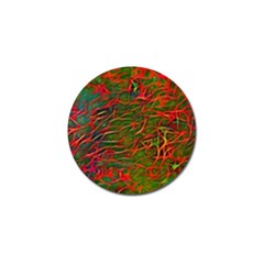 Background Pattern Texture Golf Ball Marker (4 Pack)