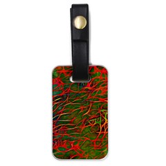 Background Pattern Texture Luggage Tag (one Side)