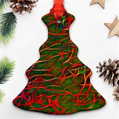 Background Pattern Texture Christmas Tree Ornament (two Sides)