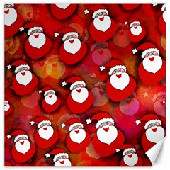 Santa Clause Canvas 16  X 16  by HermanTelo