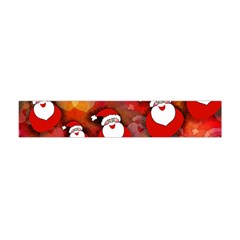 Santa Clause Flano Scarf (mini) by HermanTelo