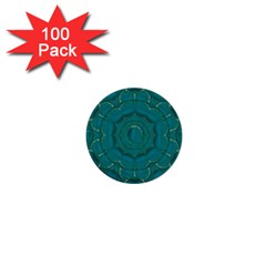 Over The Calm Sea Is The Most Beautiful Star 1  Mini Buttons (100 Pack)  by pepitasart