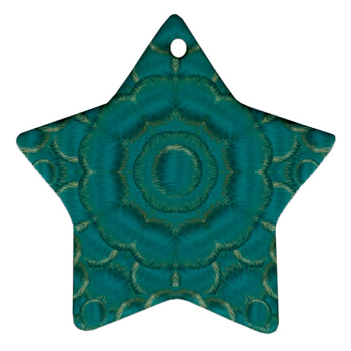 Over The Calm Sea Is The Most Beautiful Star Star Ornament (Two Sides)