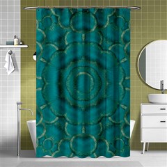 Over The Calm Sea Is The Most Beautiful Star Shower Curtain 48  X 72  (small)  by pepitasart