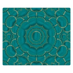 Over The Calm Sea Is The Most Beautiful Star Double Sided Flano Blanket (small)  by pepitasart