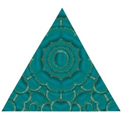 Over The Calm Sea Is The Most Beautiful Star Wooden Puzzle Triangle by pepitasart