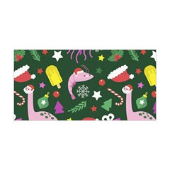 Colorful Funny Christmas Pattern Yoga Headband by Vaneshart