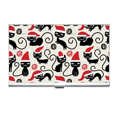 Cute Christmas Seamless Pattern Vector Business Card Holder by Vaneshart