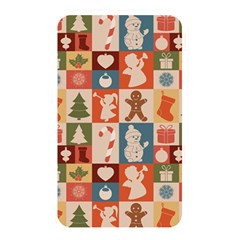 Cute Christmas Seamless Pattern Vector Memory Card Reader (rectangular) by Vaneshart