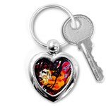 Consolation Before Battle 1 1 Key Chain (Heart) Front