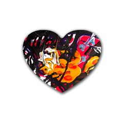 Consolation Before Battle 1 1 Heart Coaster (4 Pack)  by bestdesignintheworld