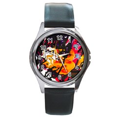 Consolation Before Battle 1 1 Round Metal Watch by bestdesignintheworld