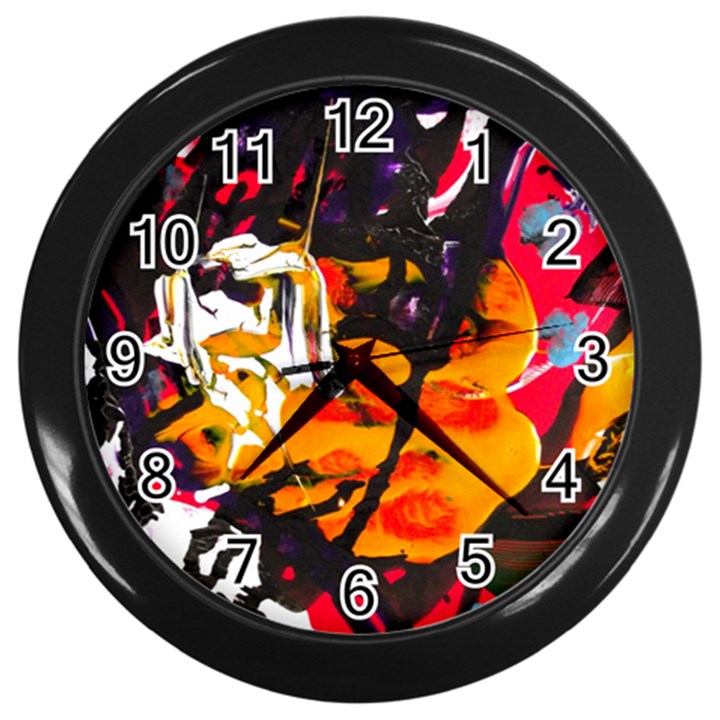 Consolation Before Battle 1 1 Wall Clock (Black)