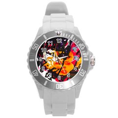 Consolation Before Battle 1 1 Round Plastic Sport Watch (l) by bestdesignintheworld