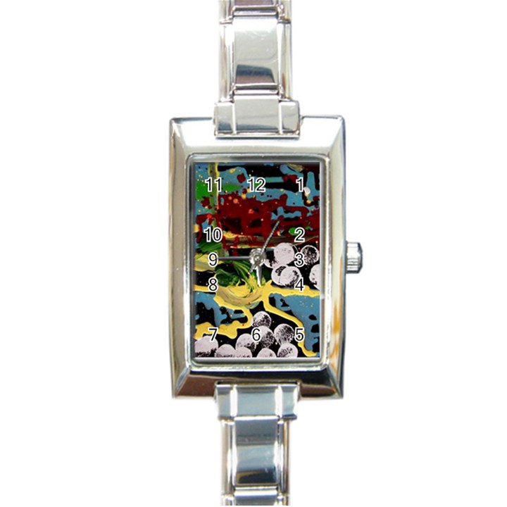 York 1 4 Rectangle Italian Charm Watch