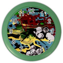 York 1 4 Color Wall Clock by bestdesignintheworld