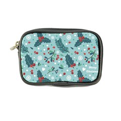 Seamless Pattern With Berries Leaves Coin Purse by Vaneshart