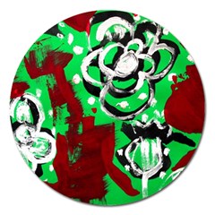 Plants And Flowers 1 1 Magnet 5  (round) by bestdesignintheworld