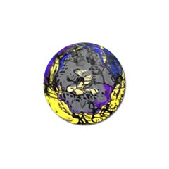 Motion And Emotion 1 1 Golf Ball Marker by bestdesignintheworld