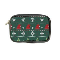 Beautiful Knitted Christmas Pattern Coin Purse by Vaneshart