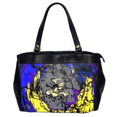 Motion And Emotion 1 1 Oversize Office Handbag (2 Sides) by bestdesignintheworld