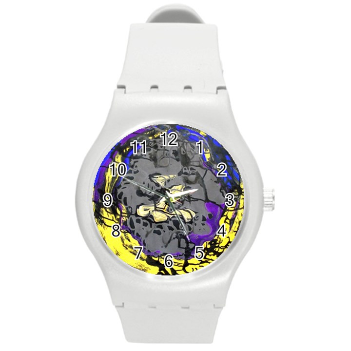 Motion And Emotion 1 1 Round Plastic Sport Watch (M)