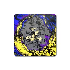 Motion And Emotion 1 1 Square Magnet by bestdesignintheworld