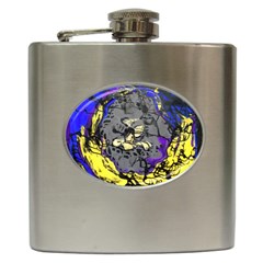 Motion And Emotion 1 1 Hip Flask (6 Oz) by bestdesignintheworld