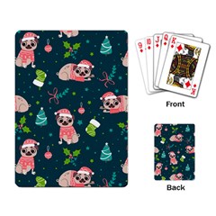 Pattern Christmas Funny Playing Cards Single Design (rectangle) by Vaneshart