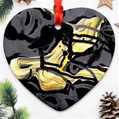 Motion And Emotion 1 2 Ornament (heart) by bestdesignintheworld